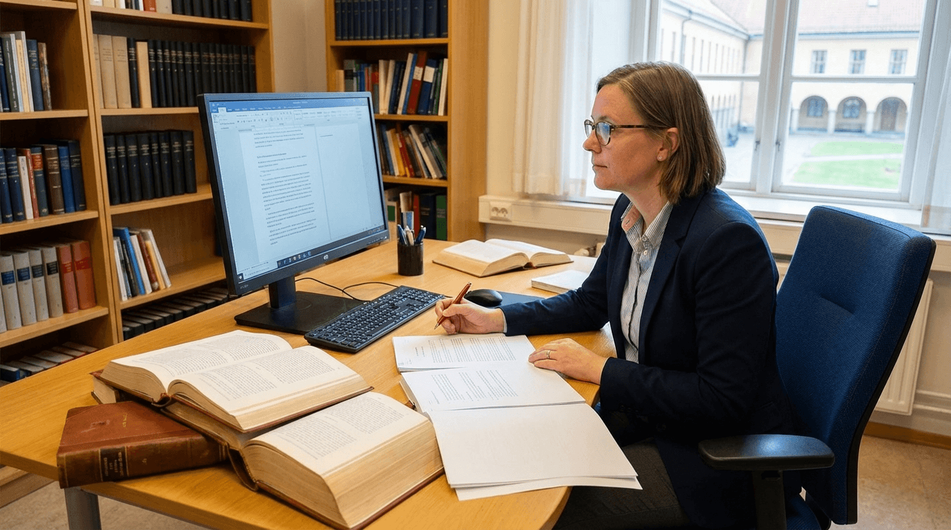 Juridisk redaktör - Utbildningsvägar och specialiseringar