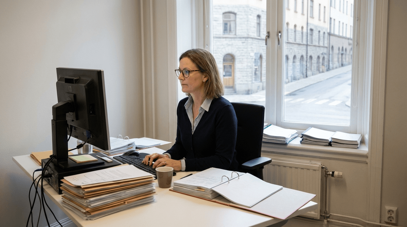 Hur mycket tjänar en Åklagaradministratör 2025?