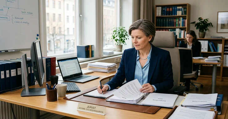 Skriva personligt brev: Jurist