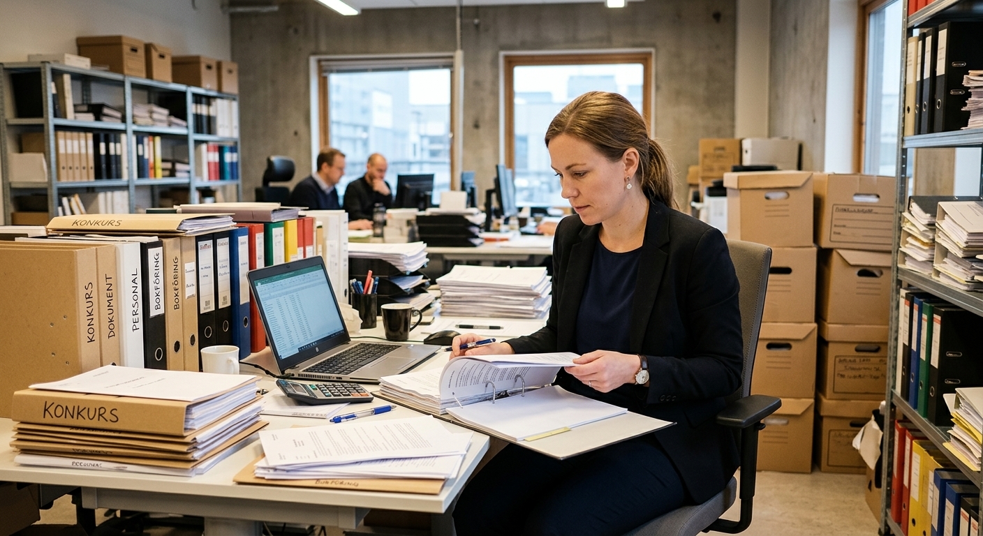 Hur mycket tjänar en Konkursförvaltare 2025?