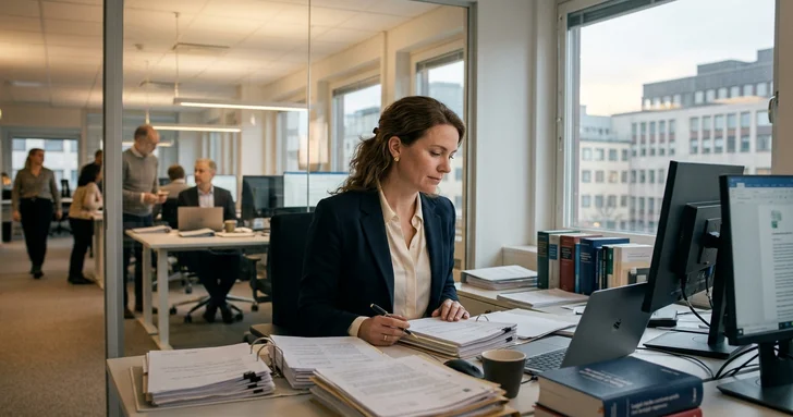 Skriva personligt brev: Verksjurist