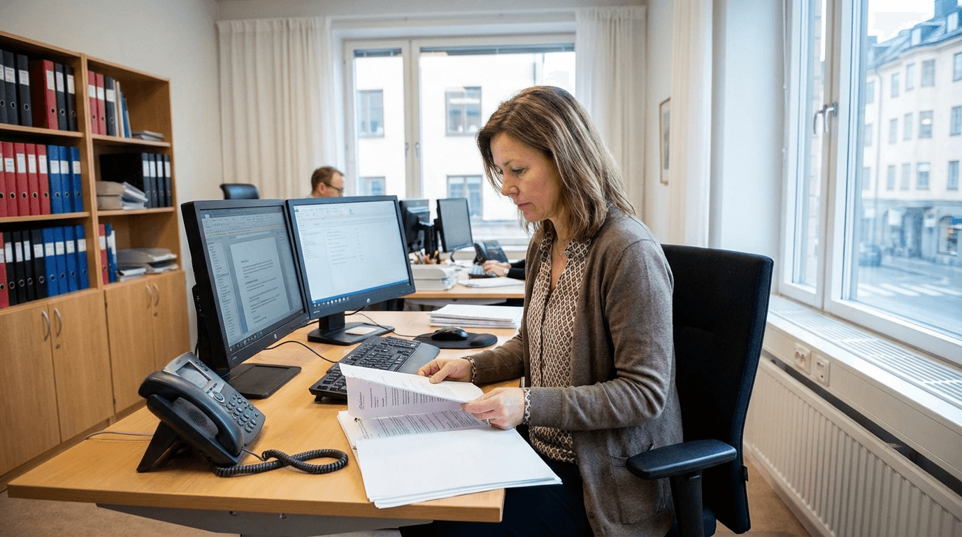 Vad gör en Åklagaradministratör?