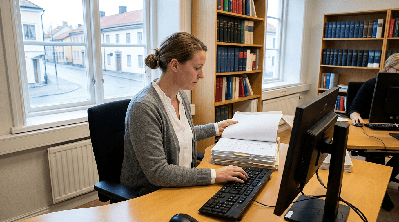 Hur mycket tjänar en Domstolshandläggare 2025?